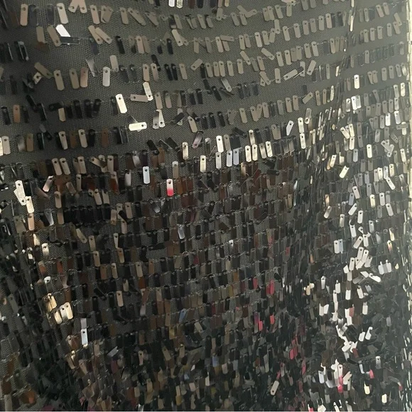 Sevier Skirts Custom Skirt Black Sequins - Picture 6 of 7